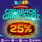 Bonus Cashback Slot Online 25% Terpercaya Bandar Slot Online Nana4D