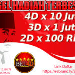 BET4D SITUS TOGEL PRIZE 123 DI BAYAR TERBESAR DENGAN HADIAH 4D 10 JUTA