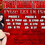 AGEN TOGEL ONLINE TERBAIK PRIZE 123 DI BAYAR FULL 2D 100 RIBU TERBESAR