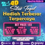 BANDAR TOGEL ONLINE TERPERCAYA DENGAN HADIAH TERBESAR 4D 10 JUTA NANA4D
