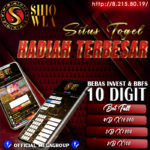 SHIOWLA SITUS TOGEL TERPERCAYA DENGAN HADIAH 4D 10JT
