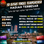 BET4D 10 SITUS TOGEL TERPERCAYA BBFS 10 DIGIT BET 100 HADIAH TERBESAR 10 JUTA